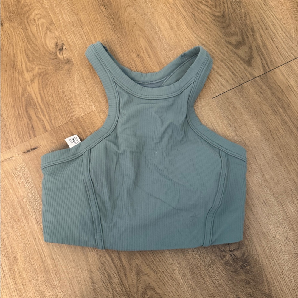 Lululemon Ribbed Tank/bra - Picture 3 of 7